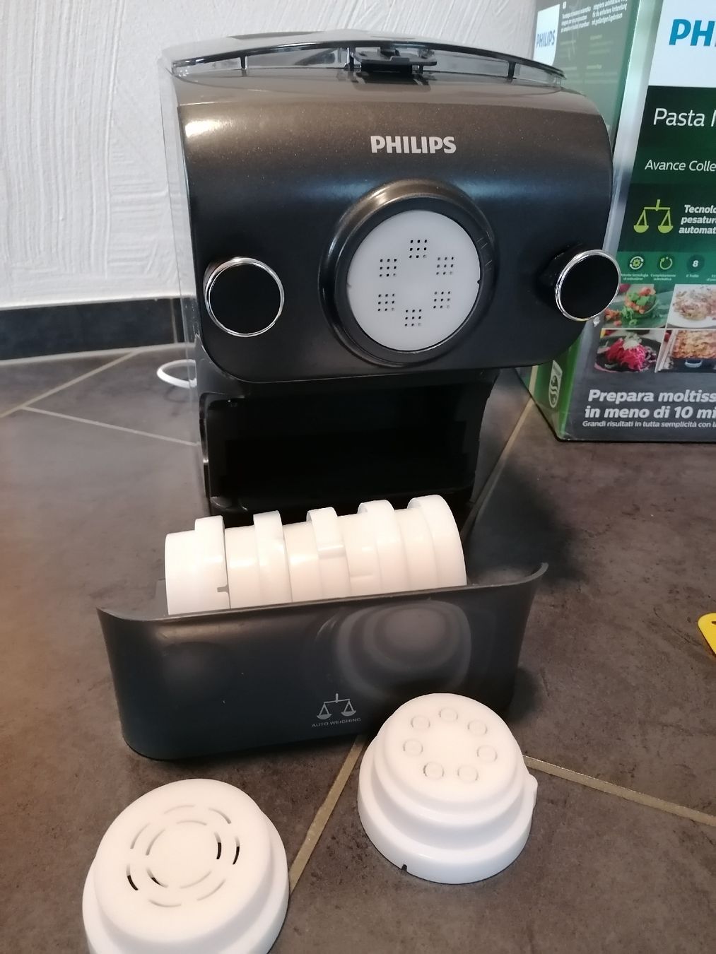 Philips Elettrodomestici da cucina: Pasta Maker / Maschine Philips HR2382 – Nuovo (secondo la descrizione) da Wahlen b. Laufen venduto da Aweiss 2