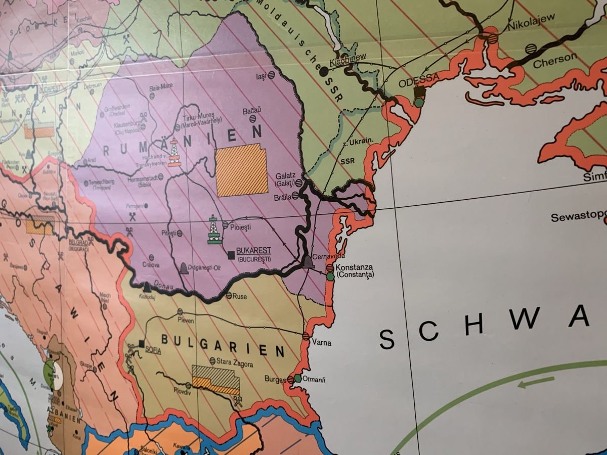 Cartine & Atlanti: Ältere Landkarte – Usato da Flawil venduto da Naphtali 3