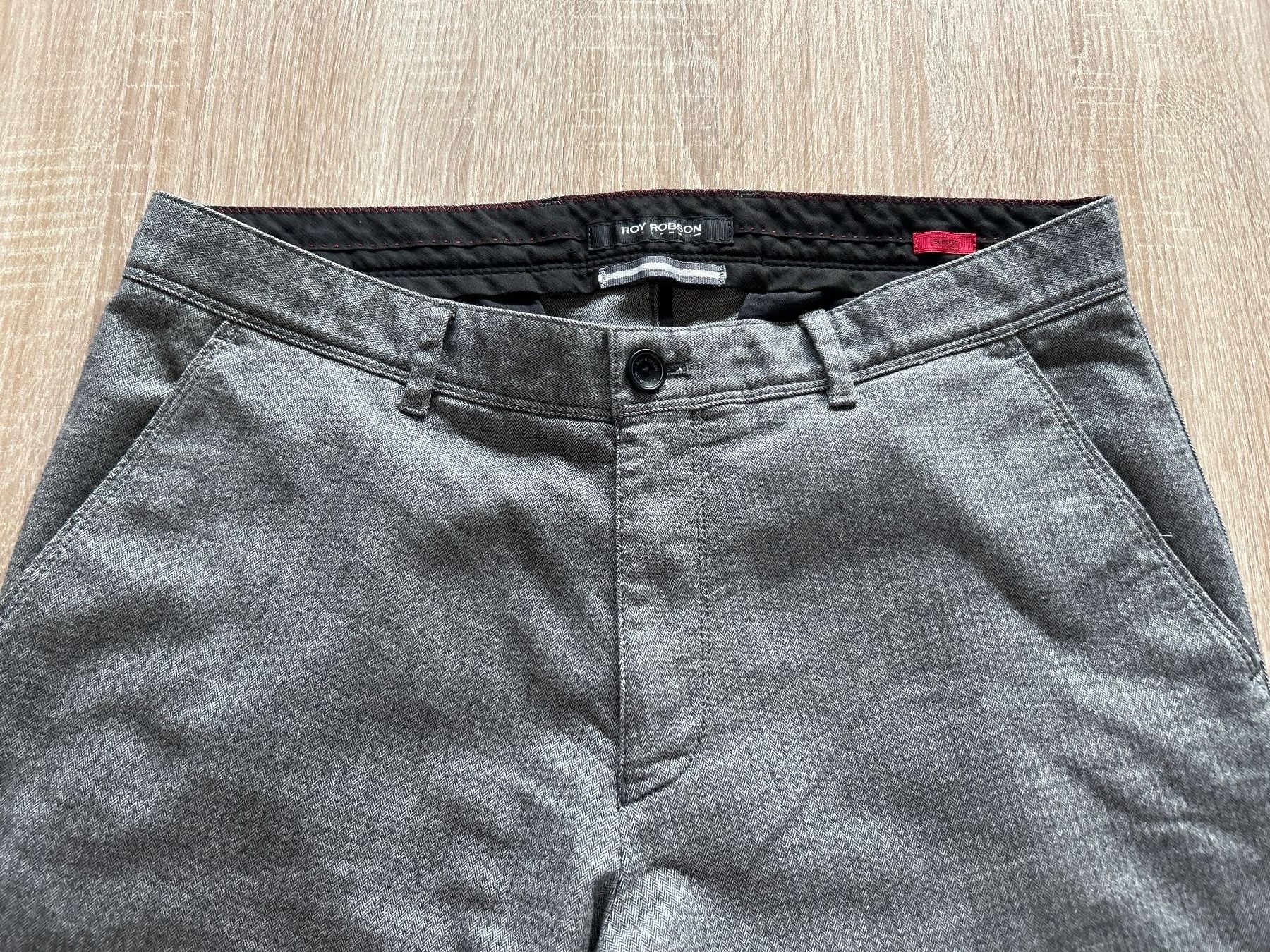 Pantaloni: Herren Hose grau mit Muster von Roy Robson – Usato da Brunnen venduto da Nala2929 4