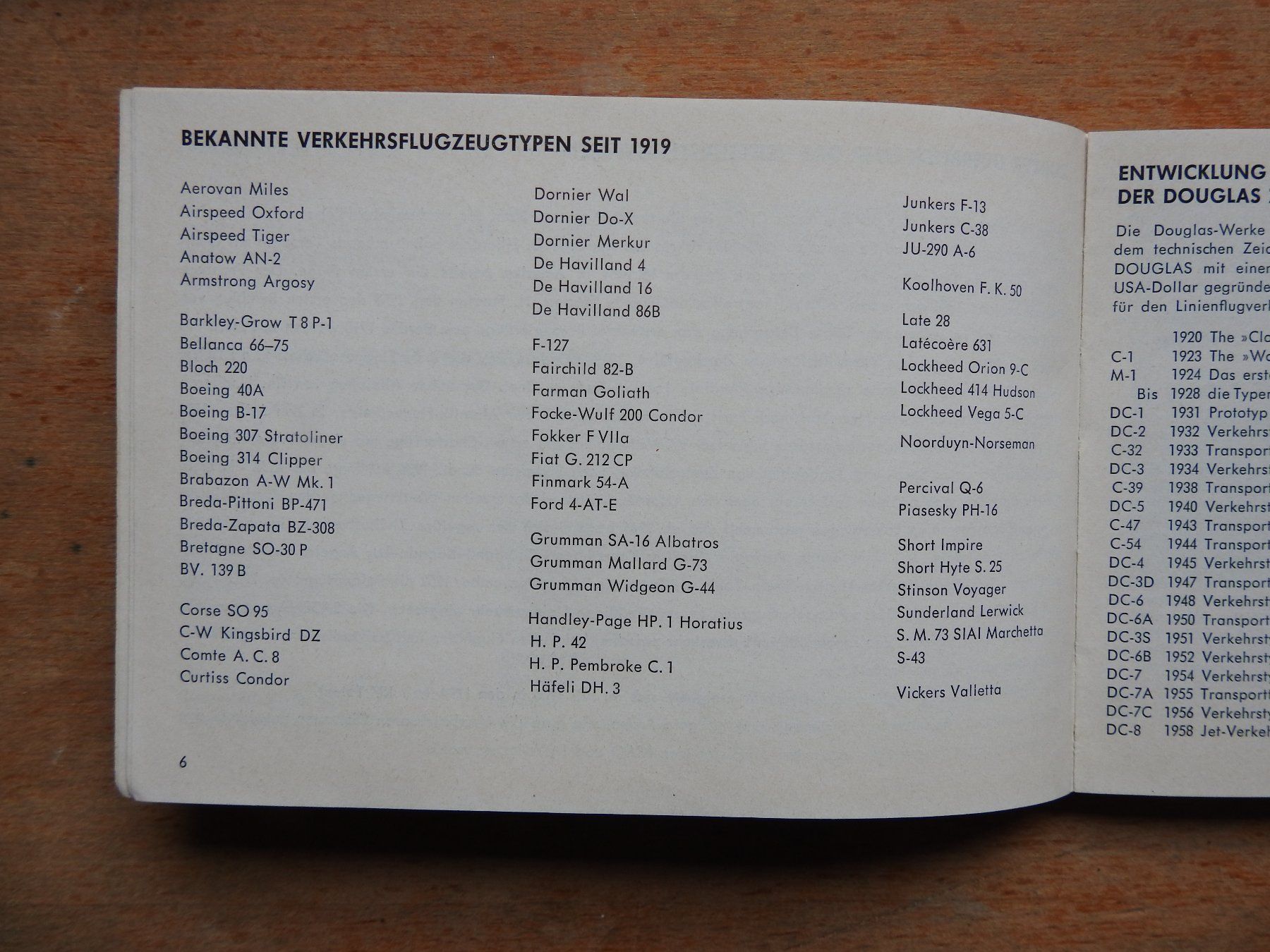 Libri: 86 Flugzeugtypen der Welt 1957 – Usato da Uznach venduto da killroy99 4