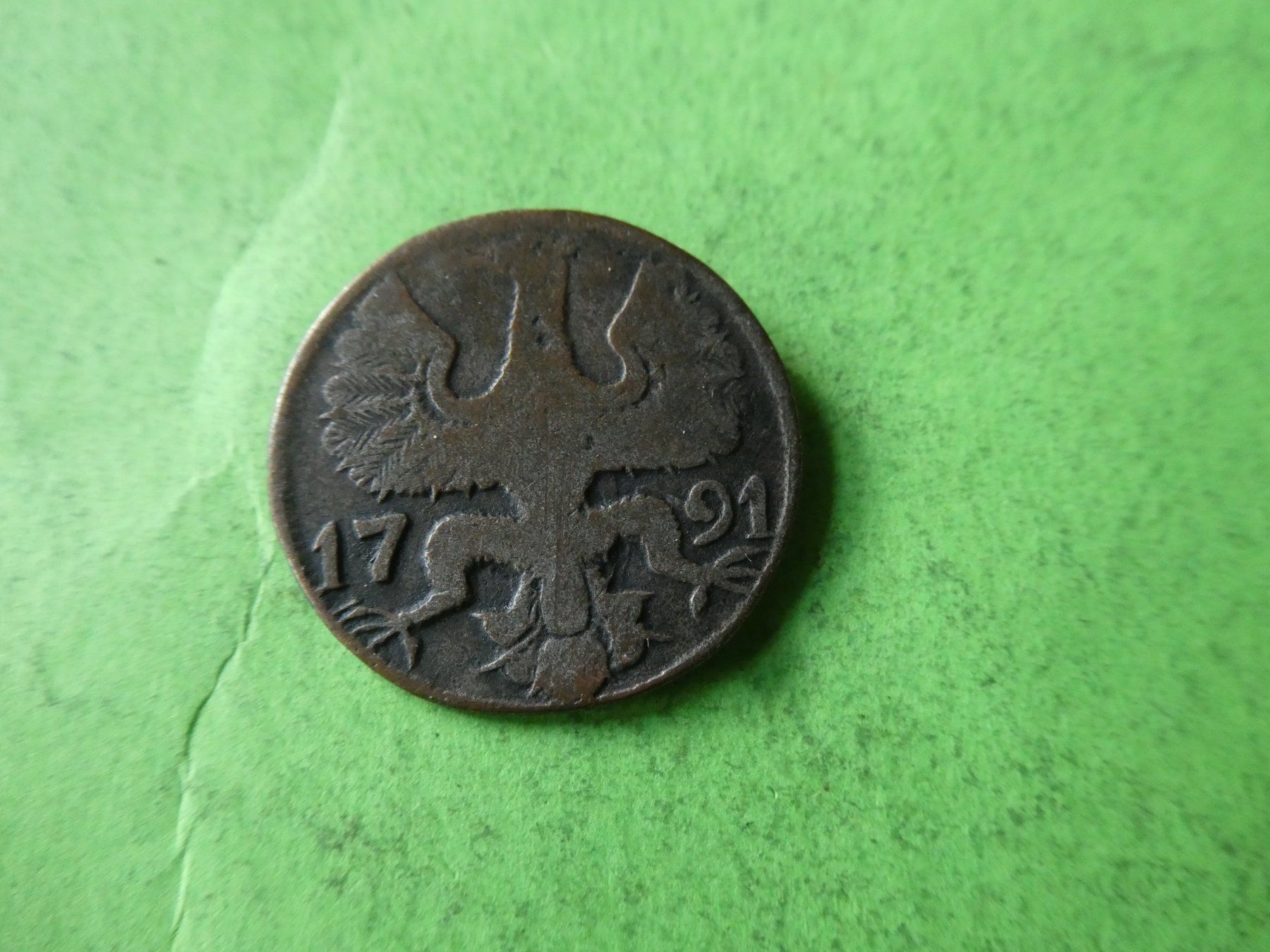 Tutti le monete: Aachen 1791, XII Heller – Usato da Hinterforst venduto da Rohusri