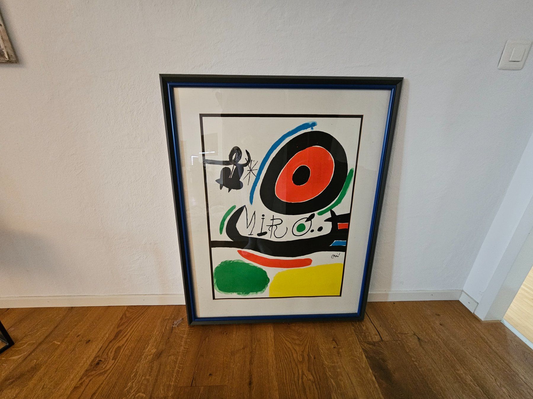 Foto & Immagini: Miro Kunstdruck, gerahmt – Usato da Remigen venduto da joy_jsq9 1