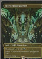 TCG Magic The Gathering MTG DE SNC 293 FOIL Sparas Hauptquar