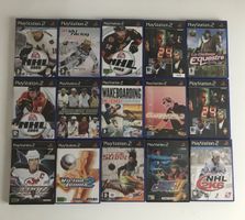 Lot Jeux PS2: Sport, Action, Aventure - 15 jeux