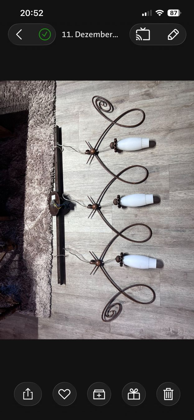 Lampadari & plafoniere: Hängelampe aus Italien – Usato da Schwarzsee venduto da Uschi1965