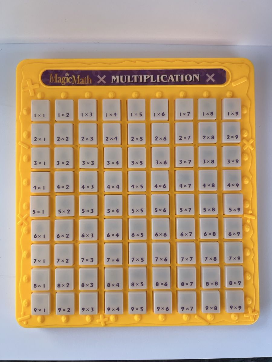 Giochi: Magic Math Multiplication Lernspiel Gehirnjogging Übungstafe – Usato da Altdorf UR venduto da JanAil