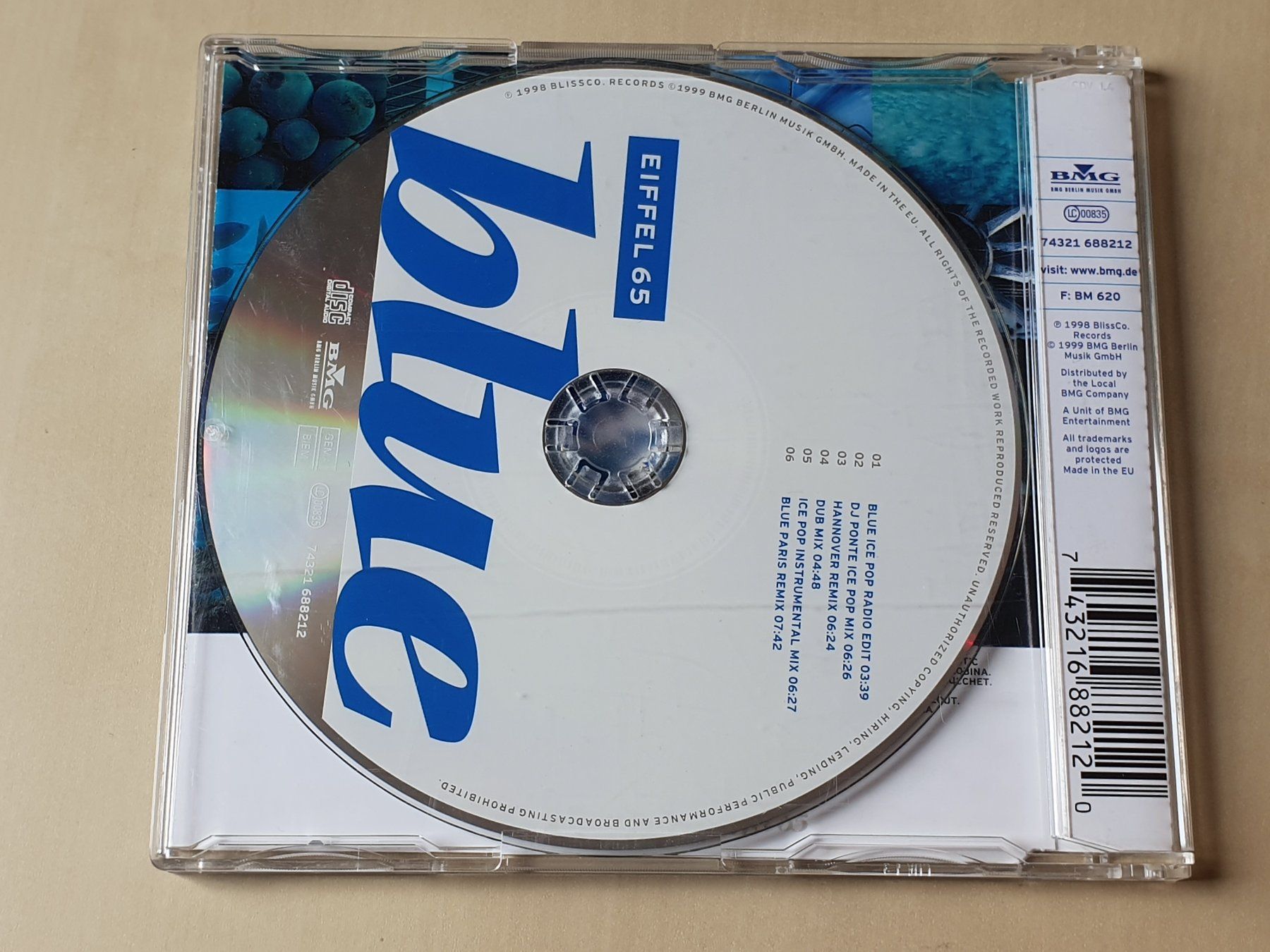 CDs: Eiffel 65 Blue – Gebraucht aus Stansstad von collectorsshop 1