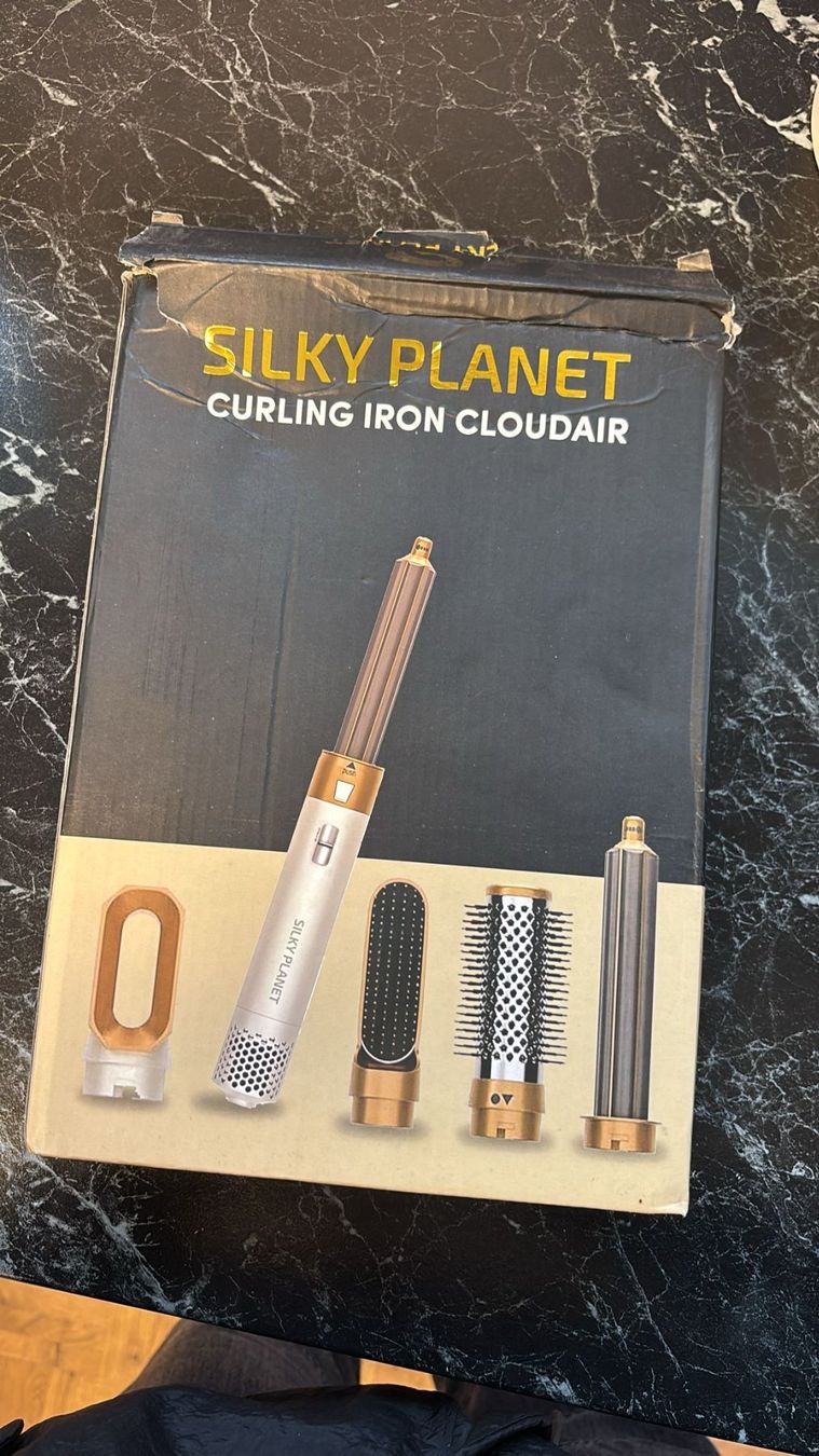 Piastre & Arricciacapelli: Silky Planet Cloudair Lockenstab 5 in 1 – Usato da Dallenwil venduto da loraeng_