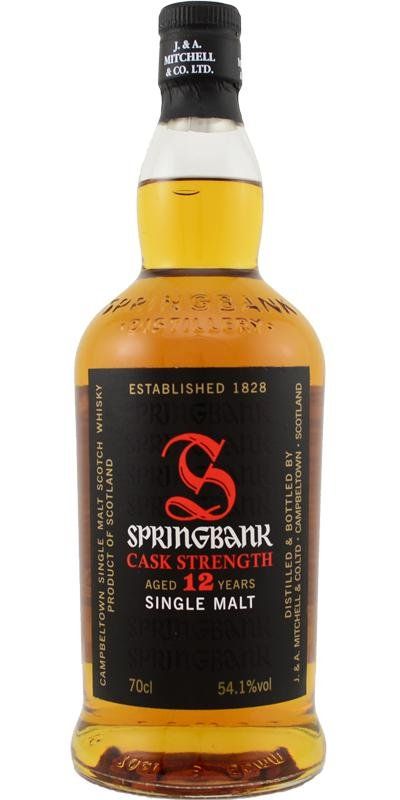 Spiritueux: Springbank 12 ans 2016 54.1% – Neuf (Voir description) à Le Locle par drinkshop