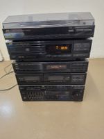 JVC Stereoanlage mit Plattenspieler gebraucht schwarz