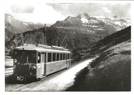 Sernftalbahn Schwanden - Elm (GL) Piz Grisch - um 1940