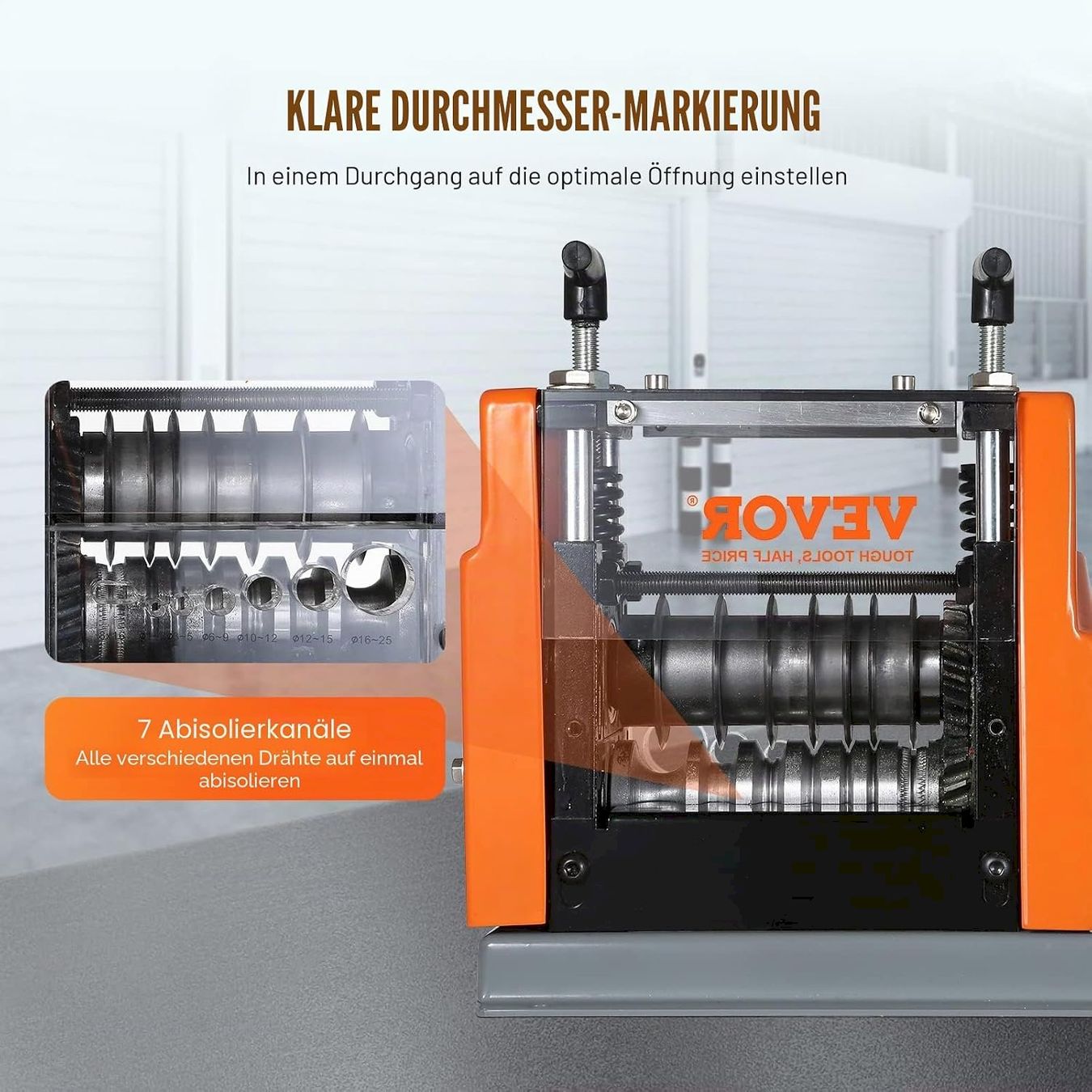 Tutte le macchine: VEVOR Kabelabisoliermaschine – Nuovo e nell'imballaggio originale da Bottighofen venduto da zaap 5