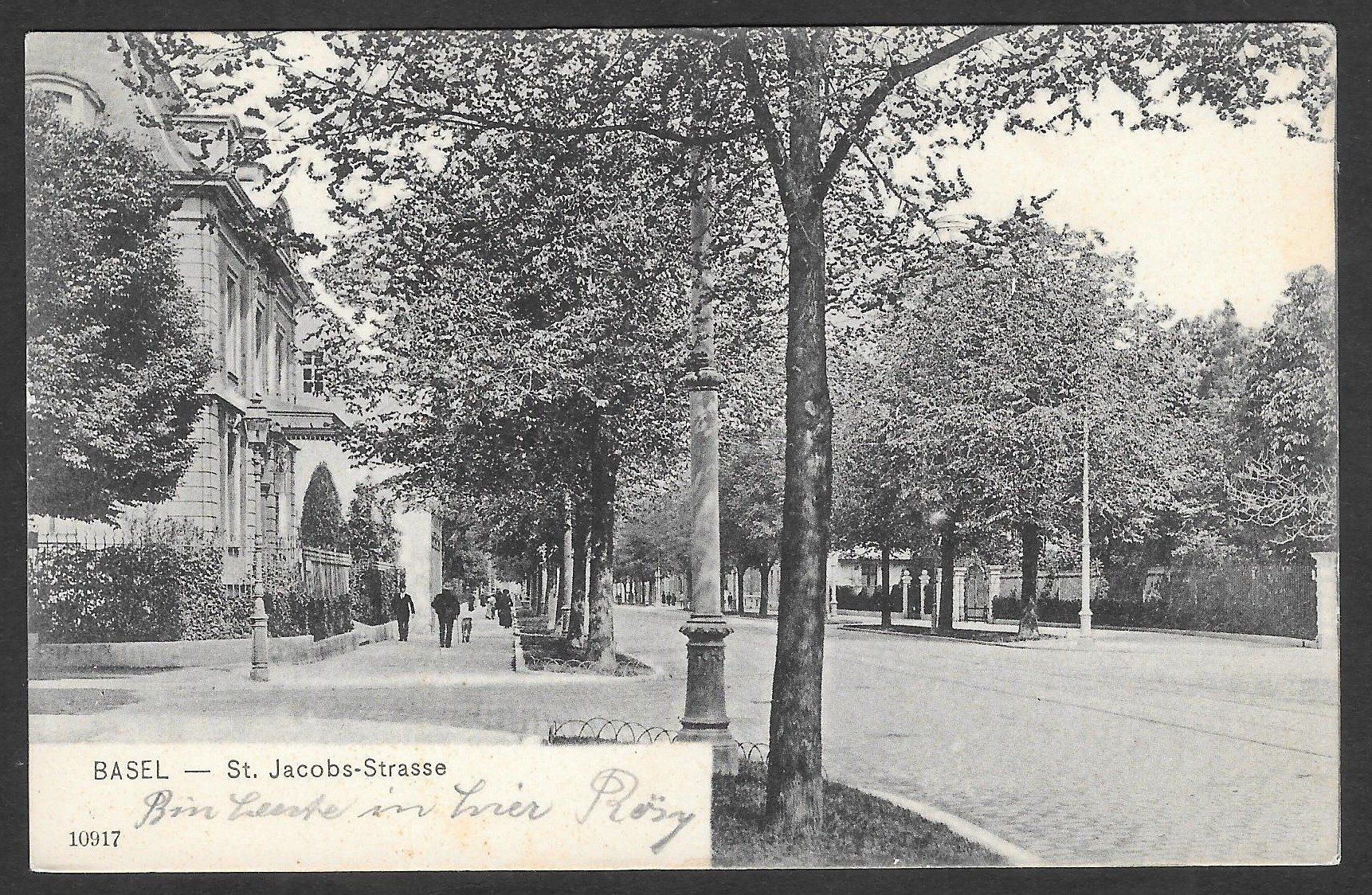 Cartoline postali: Basel St. Jacobs-Strasse – Usato da Olten venduto da clotaldi