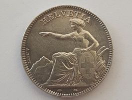 2 Franken 1850 - top Qualität!
