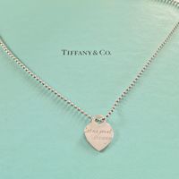 🩵 Tiffany & Co. Herz Let me count the ways - 86cm Halskette