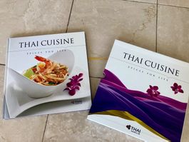 Original Kochbuch der THAIAIRWAYS  Rezepte in englisch