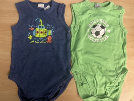 2 neue Migros Bodys Gr. 86/92