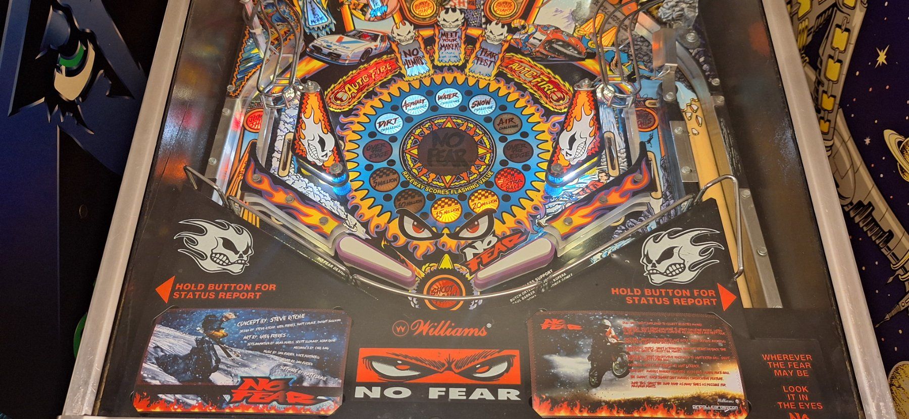 Williams Flipper: Flipper Flipperkasten no Fear – Usato da Naters venduto da Flikas 2