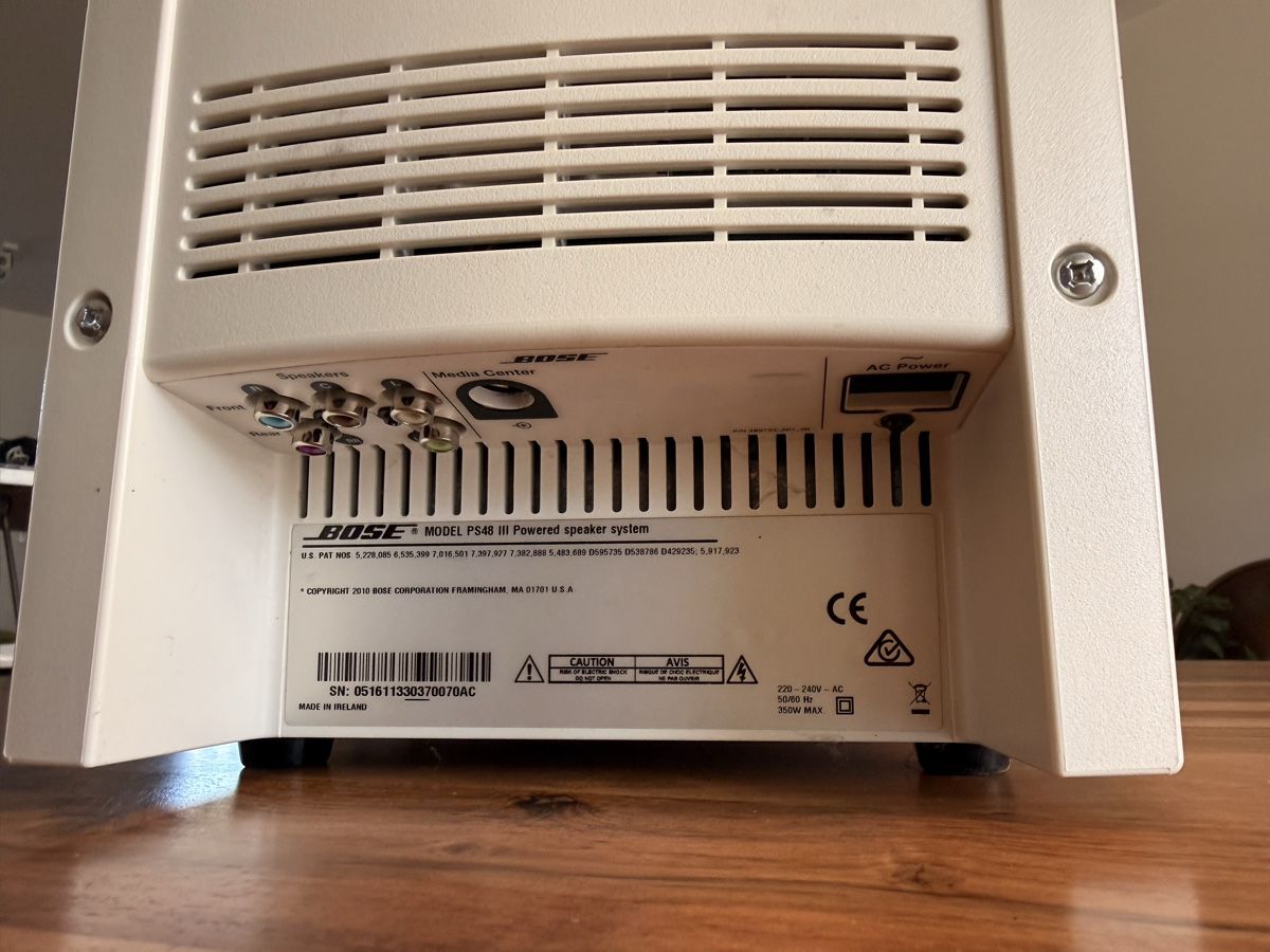 Bose Home cinéma: Bose PS48 III Powered Speaker System / Acoustimass Bassmodul – D'occasion à Selzach par rem_c8 5