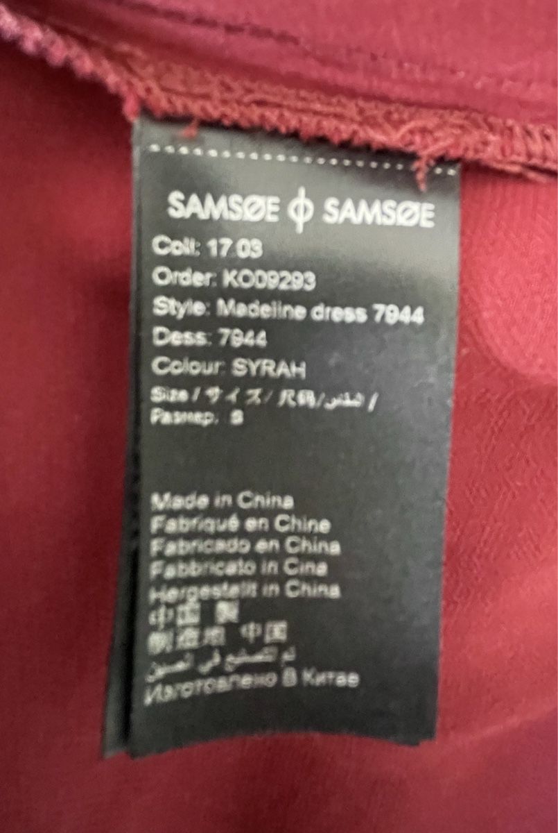 Samsøe Samsøe Vestiti: Kleid von SAMSOE SAMSOE, Gr. S – Usato da Liestal venduto da userin1000 3