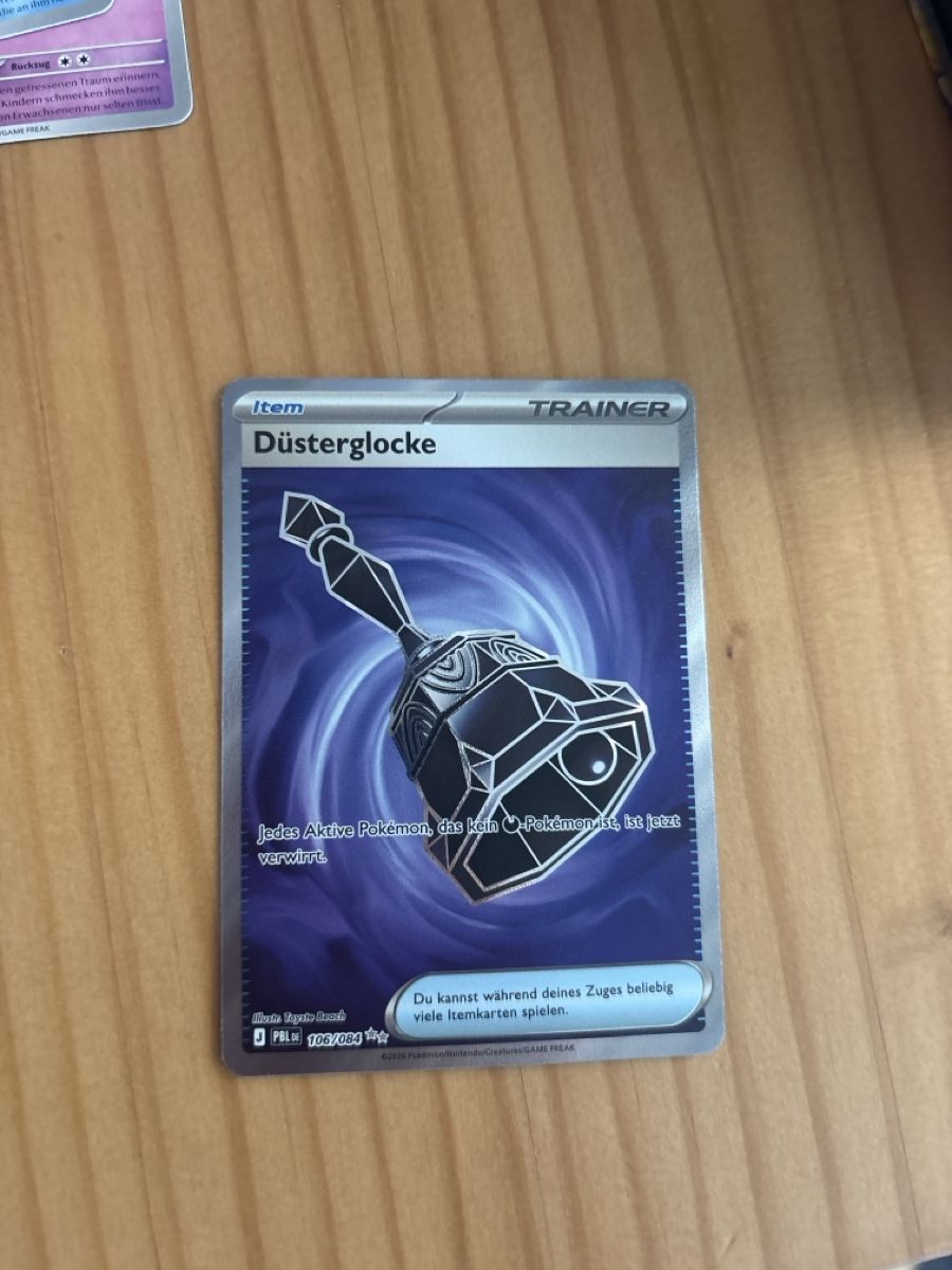 Pokémon Carte collezionabili: Düsterglocke Fullart, Dunkelnacht – Usato da Bern venduto da Pokescherti