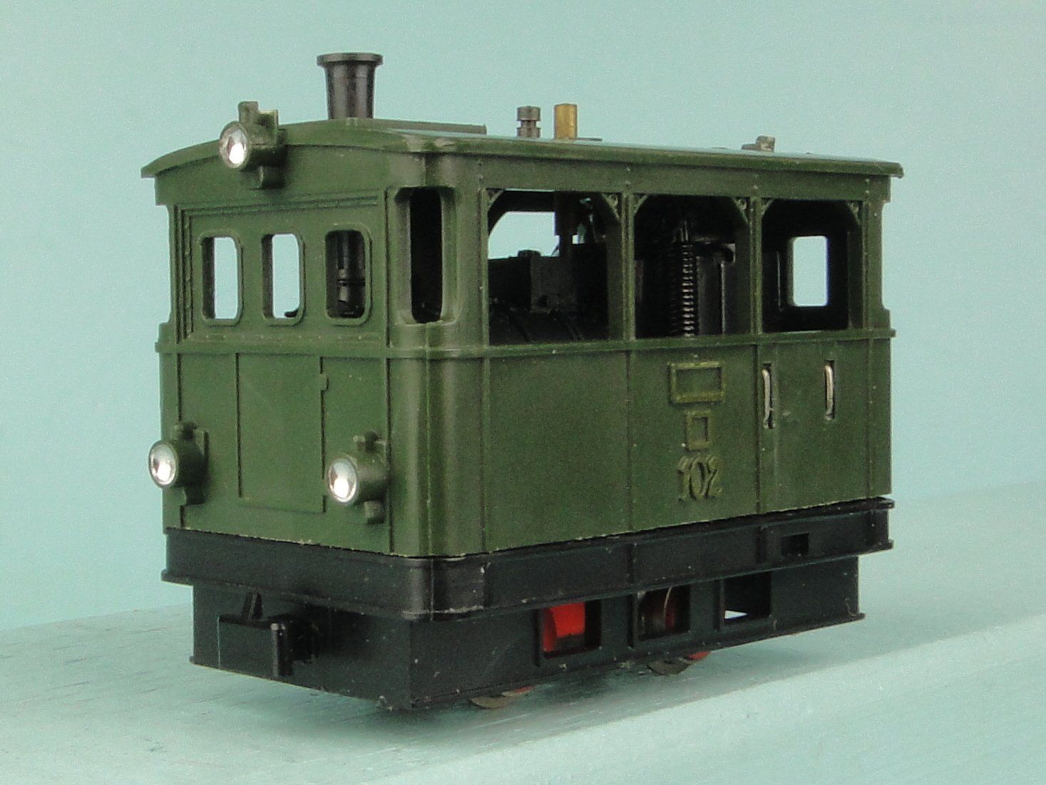 Egger-Bahn Modellini di ferrovie: Egger-Bahn H0e Dampf Feldlokomotive – Usato da Bülach venduto da cann11 4