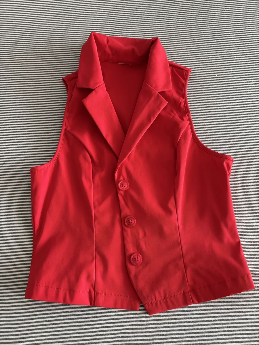 Gilet & Giacche senza maniche: Rote Weste, Grösse S, Neu ! – Nuovo (secondo la descrizione) da Salenstein venduto da Silly...0 7