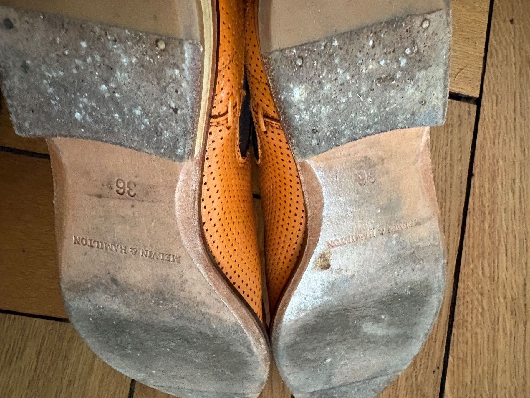 Damenschuhe: Ankle Boots von Melvin & Hamilton Gr. 36 senfgelb – Gebraucht aus Zürich von triangular 5