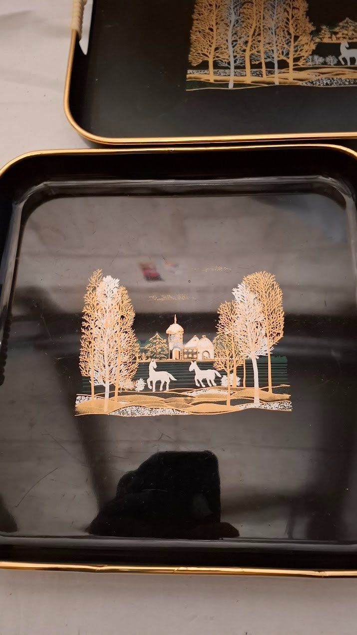 Wände & Decken: Set de 3 plateaux japonisant – Gebraucht aus Fribourg von Kiki020 4