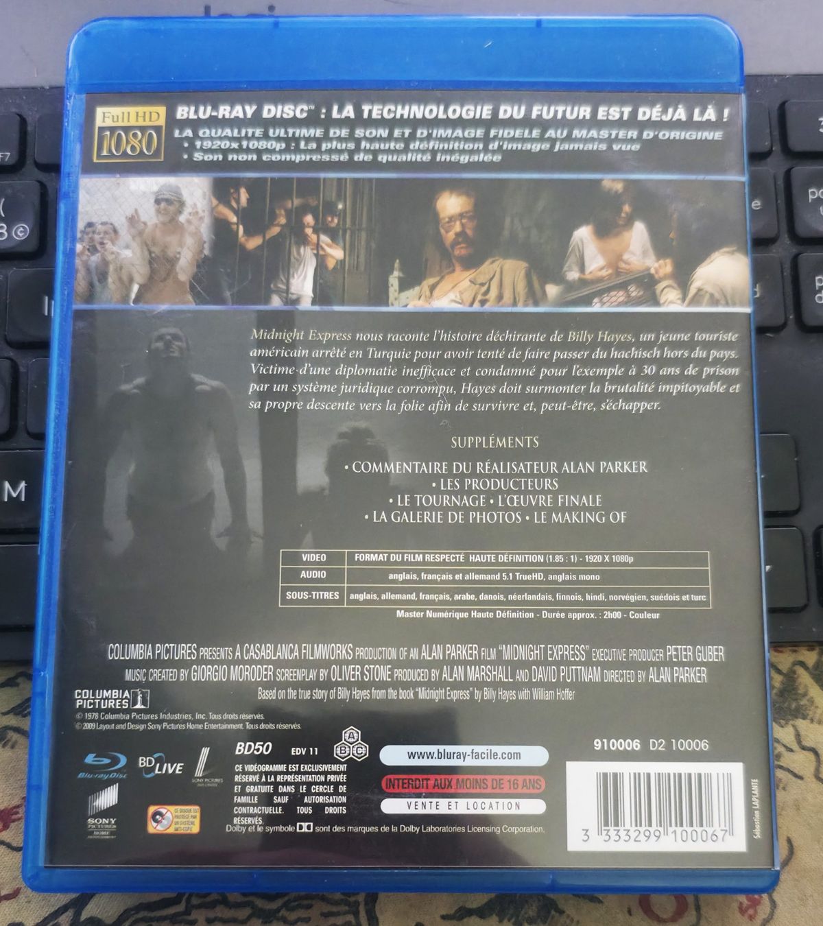 Tutti i DVDs: Blu-ray Midnight Express (1978) – Usato da Semsales venduto da __Florian__ 2