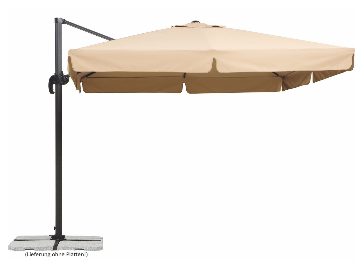 Ombrelloni: Schneider Rhodos Sonnenschirm beige – Nuovo e nell'imballaggio originale da Bottighofen venduto da zaap