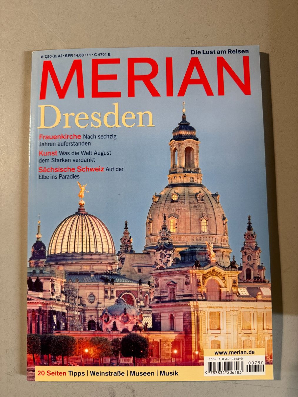 Libri: Merian Dresden Oktober 2005 – Usato da Erstfeld venduto da Mario_boe0