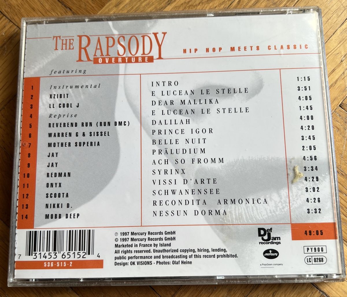 CD: The Rhapsody Overture – Usato da Dino venduto da ani_ypr9 1