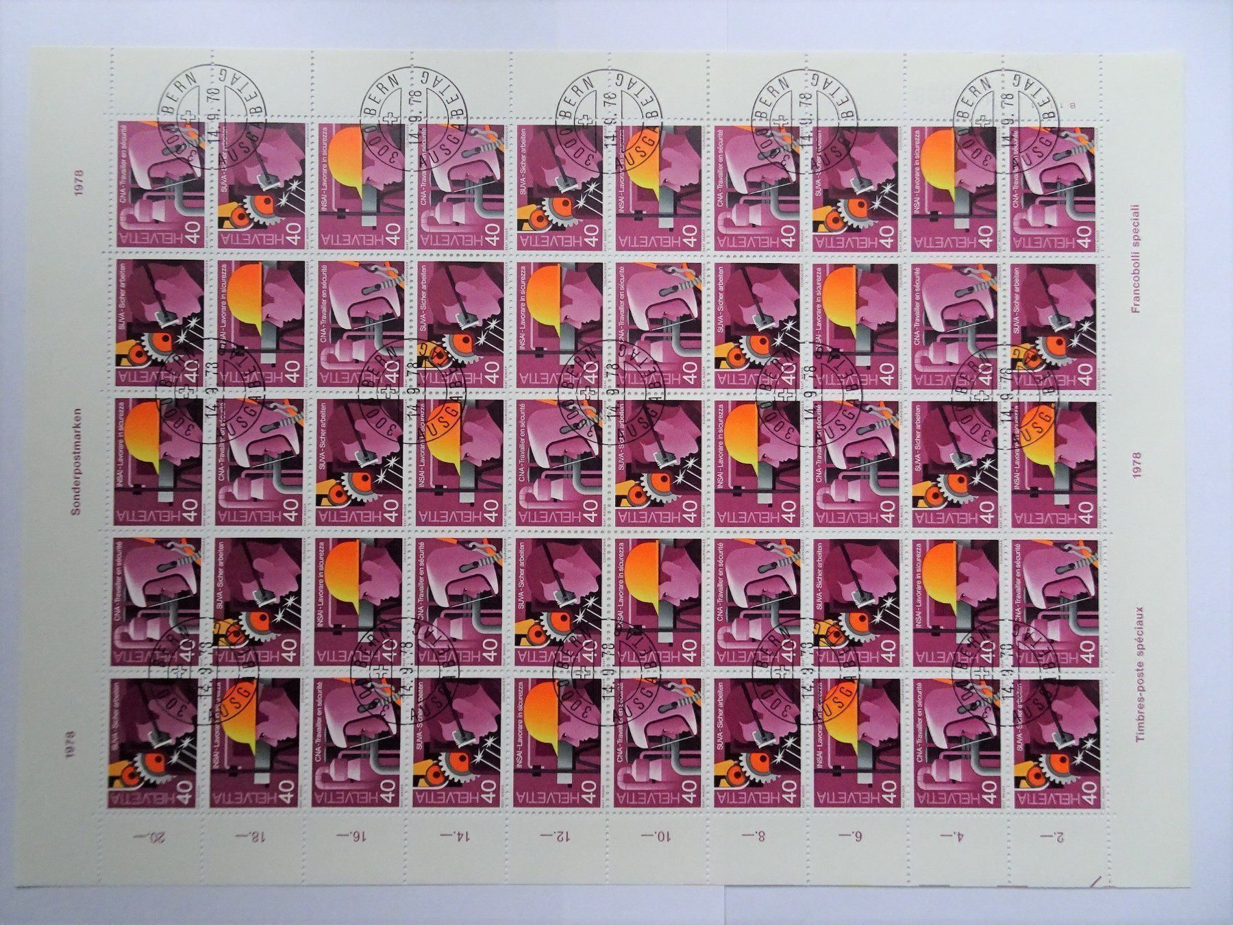 Alle Briefmarken: 1978 – Neu (gemäss Beschreibung) aus Aadorf von Chnorli-Furz