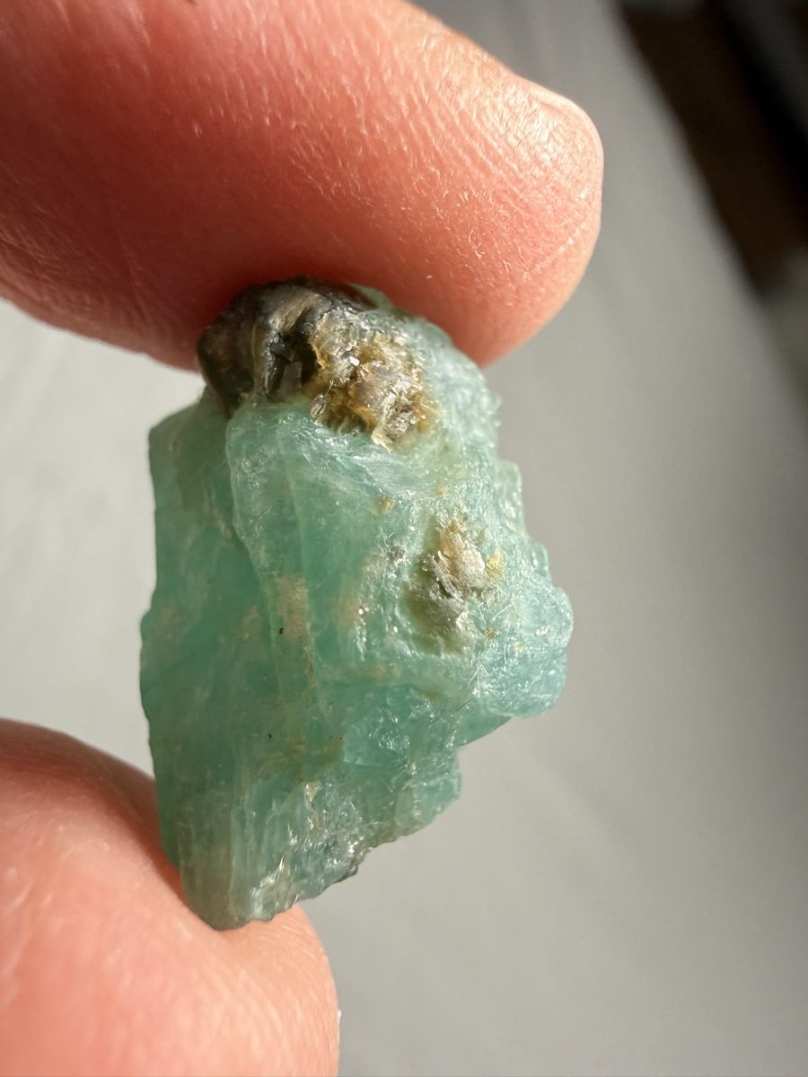 Mineralien & Heilsteine: Grandidierite 3Stk mit 104,5ct – Neu (gemäss Beschreibung) aus Oberhof von RealStone 3