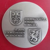 Gedenkmedaille Franzosenüberfall Drachenried 1798 - D = 60mm