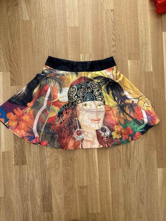 Custo Barcelona Mini Skirt - Funky & Vibrant - Size 38