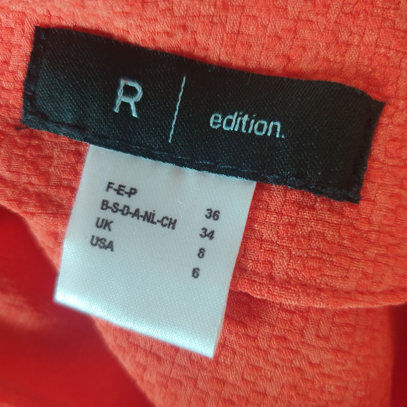 Vestiti: 🐸 " R EDITION " KLEID 34 ORANGE – Usato da Môtier (Vully) venduto da Frogs 7