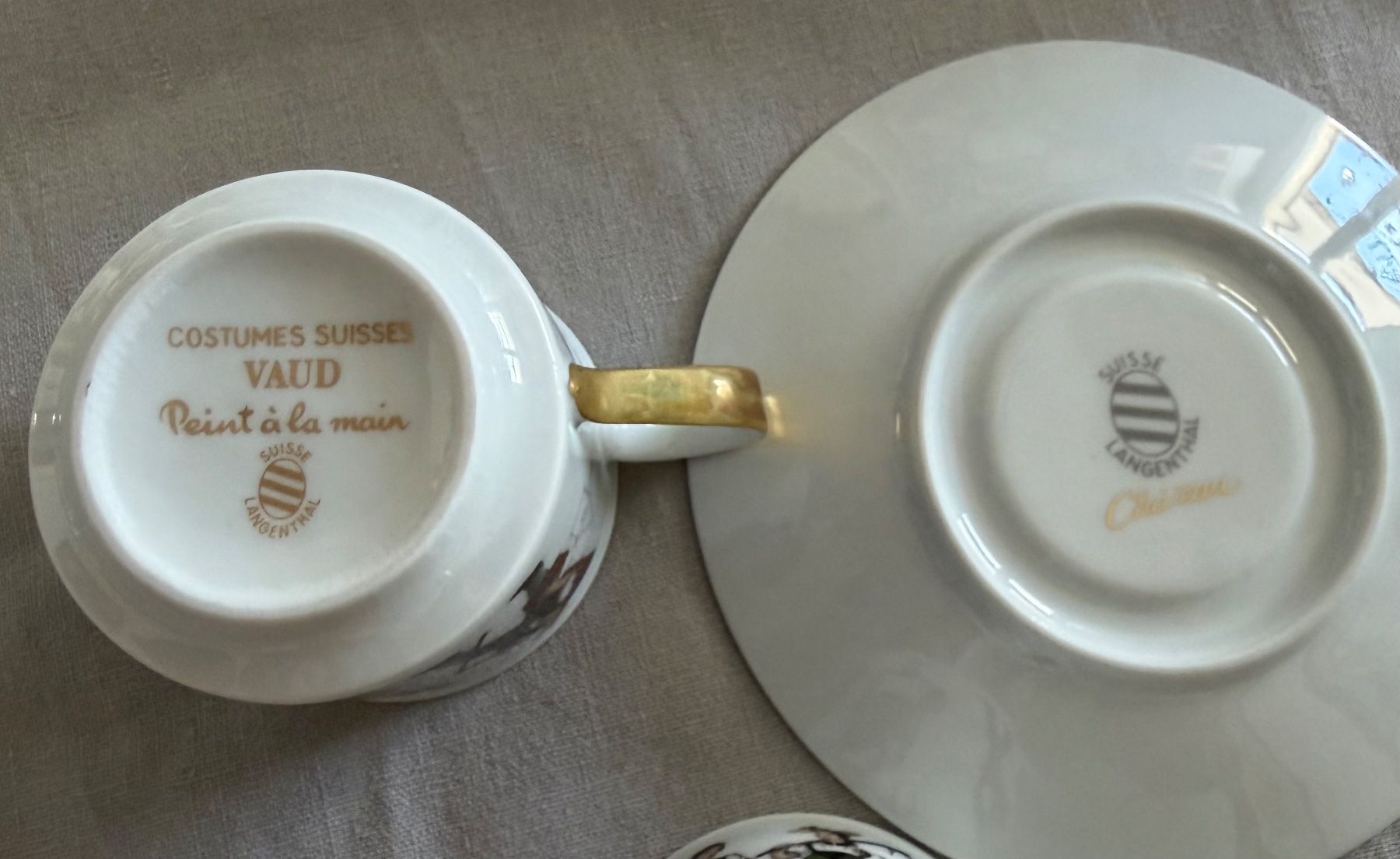 Tazze: Langenthal  Chateau Espresso Tassen 2 er Set – Usato da Luzern venduto da Lampion 1