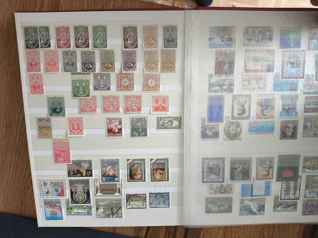 Alle Briefmarken: Collezione francobolli Austria – Gebraucht aus Locarno von sergi28 1
