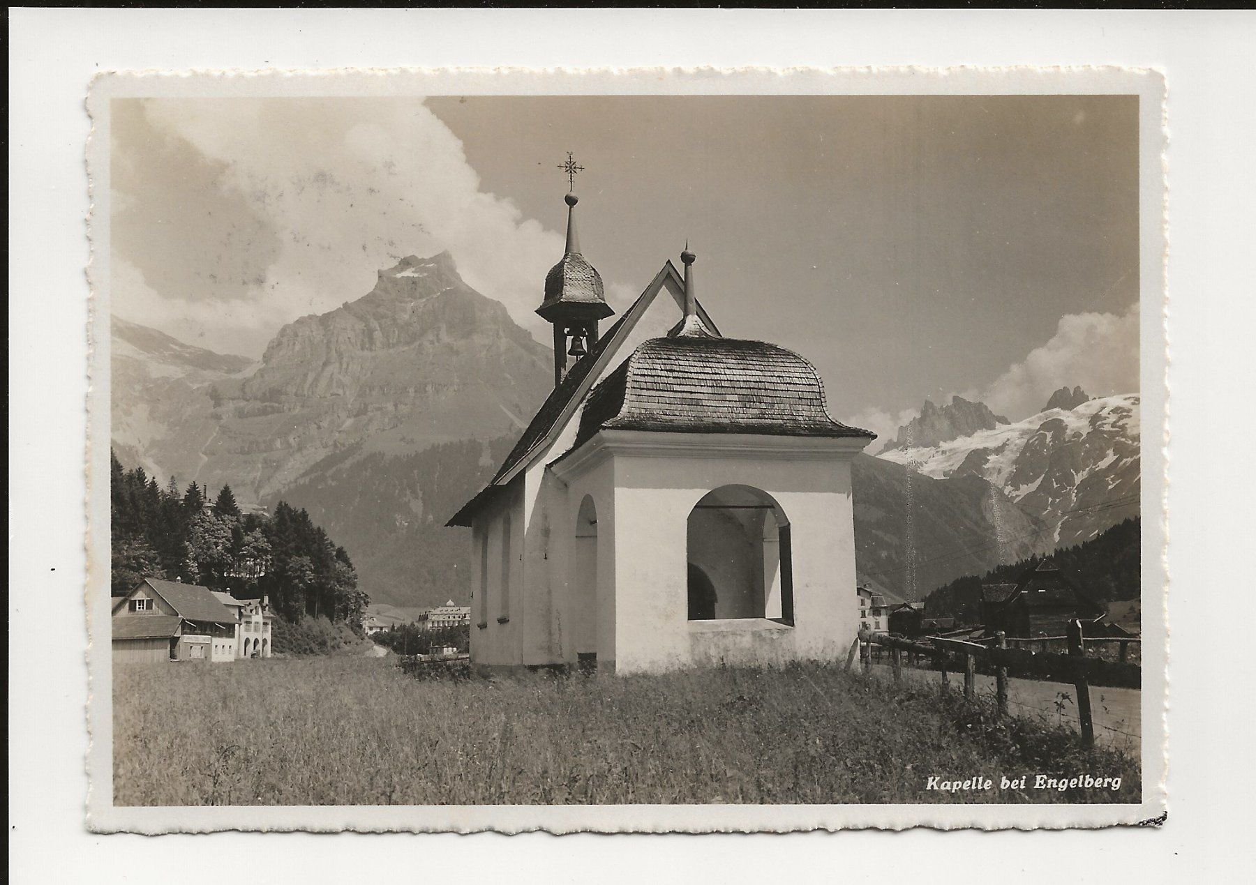 Cartoline postali: AK 1932 Kapelle bei Engelberg – Usato da Greifensee venduto da 315WDO
