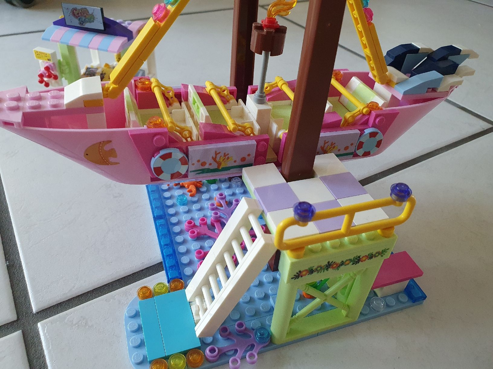 Giocattoli: Lego / Bausteine-Set Schiffschaukel – Usato da Erlinsbach SO venduto da Lea030 1