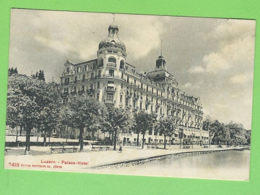 Cartes postales: Luzern - Palace Hotel – D'occasion à Zürich par t24_de