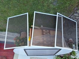 Insektenschutzgitter Aluminium Rahmen 160x85 cm gebraucht
