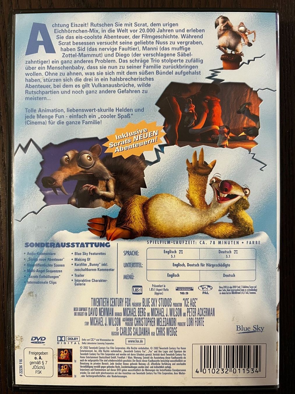 Alle DVDs: Ice Age – Gebraucht aus Zürich von FilmFreunde 1