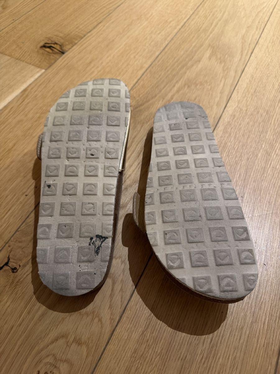 Damenschuhe: Sandales cuir dorées 37 – Neu (gemäss Beschreibung) aus Sion von tomguibert 1