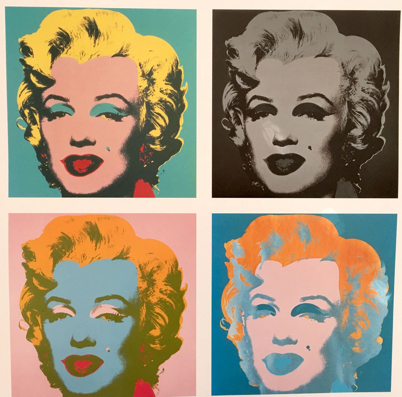 Grafica & Litografie: Andy Warhol   "Ten Marilyns II"  KUNSTDRUCK – Usato da Nennigkofen venduto da waltraub 2