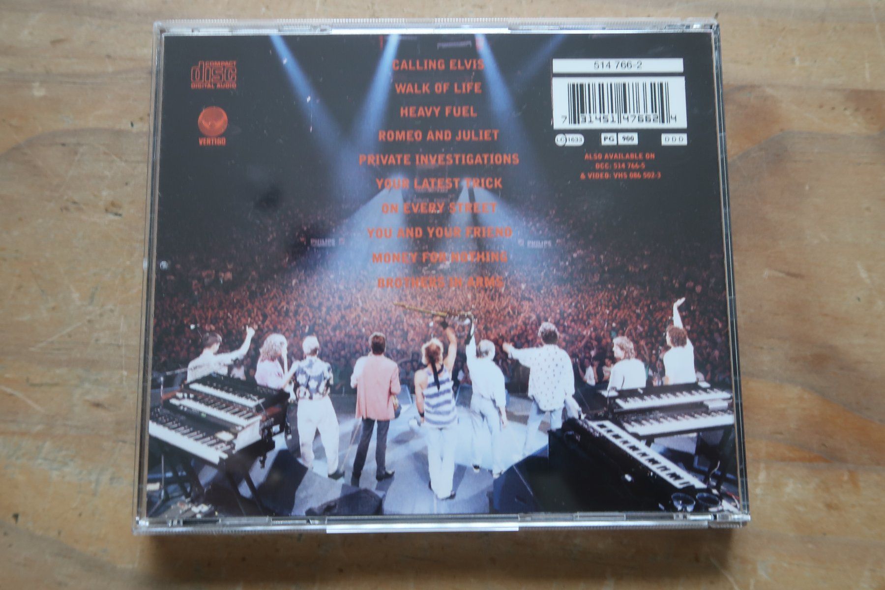 CD: DIRE STRAITS - ON THE NIGHT - CD – Usato da Basel venduto da Patiscat 1