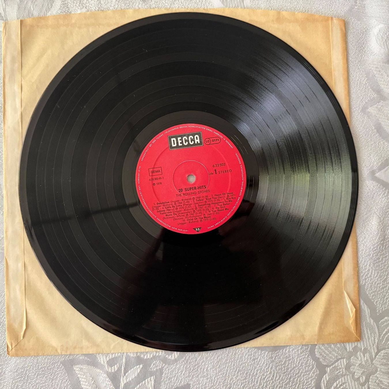 Dischi in vinile: ROLLING STONES - 20 SUPERHITS – Usato da Zürich venduto da fehlton 2