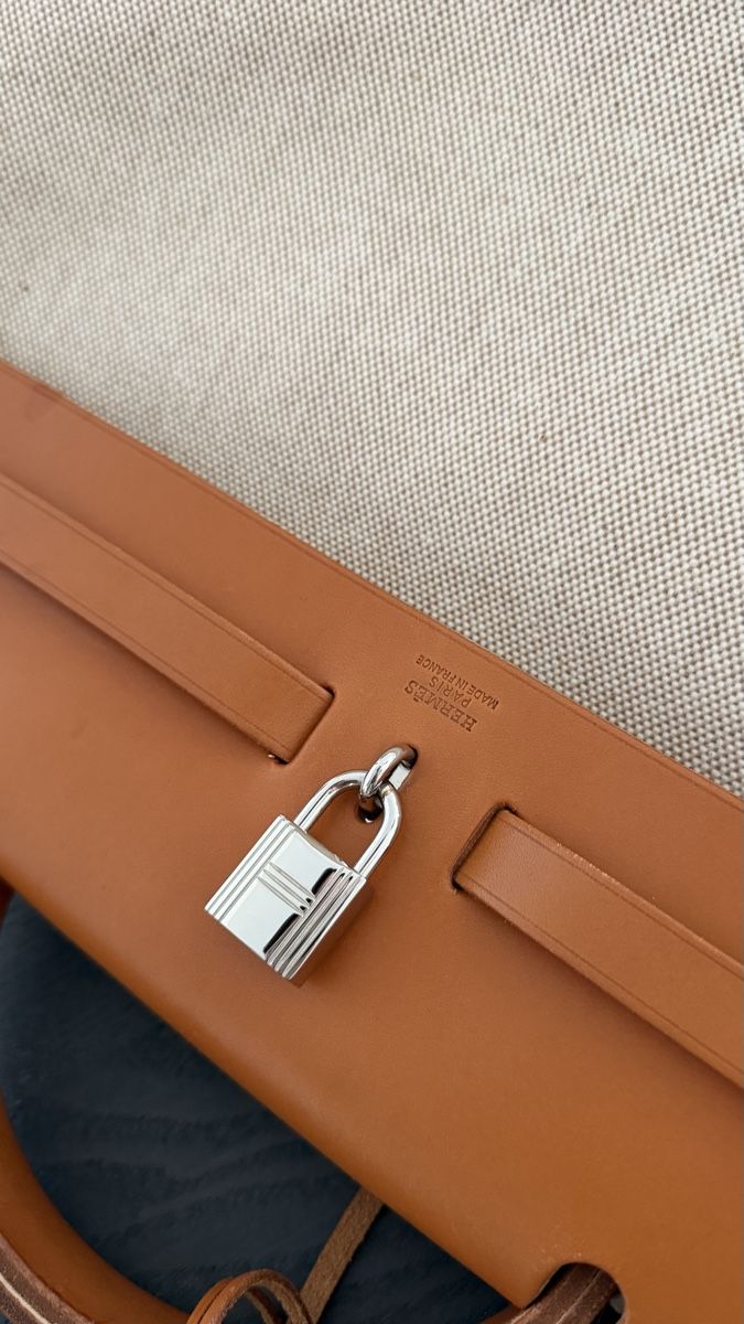Hermès Borse da donna: Hermès Herbag Toile Canvas Leather – Usato da Zürich venduto da na_c9 4